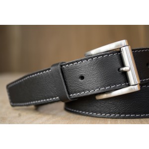 CEINTURE CUIR NOIR | La classique